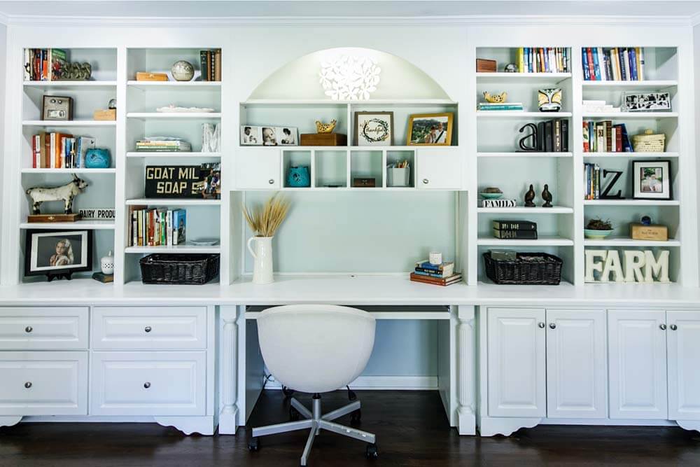 A tidy and organized home