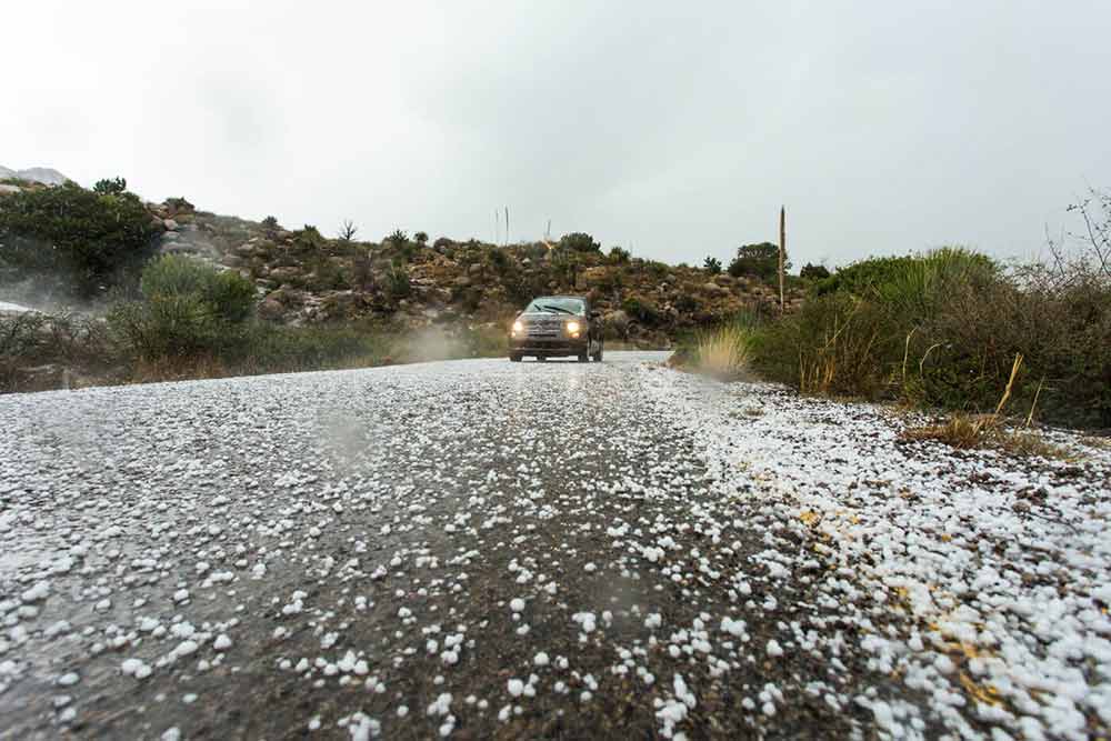 Keeping car safe during hail season