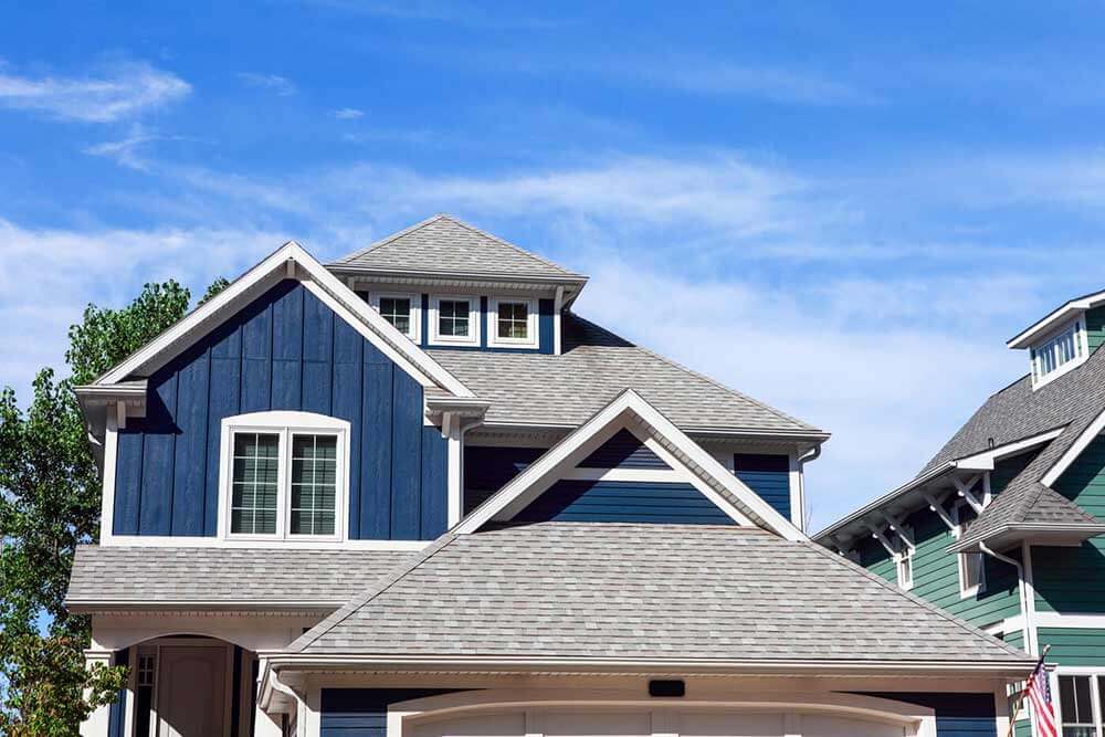 A roof ready for inspection