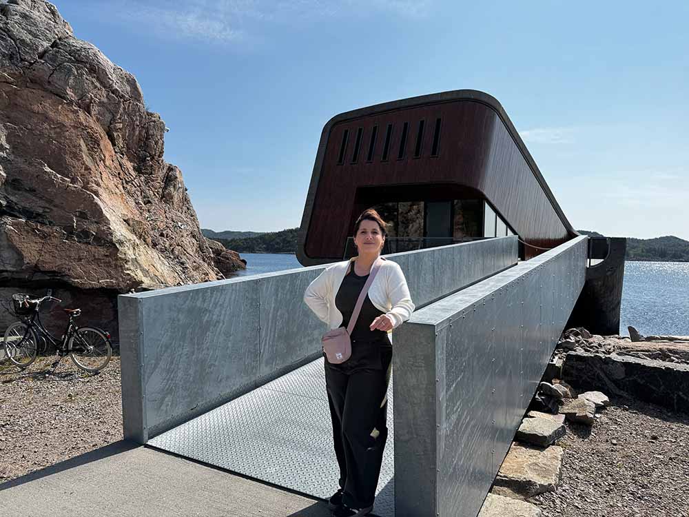 Notre chroniqueuse au restaurant Under