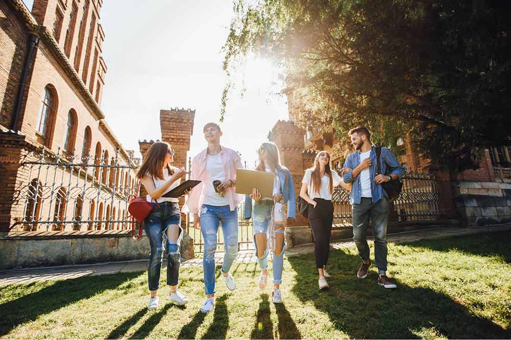 Vie de campus universitaire