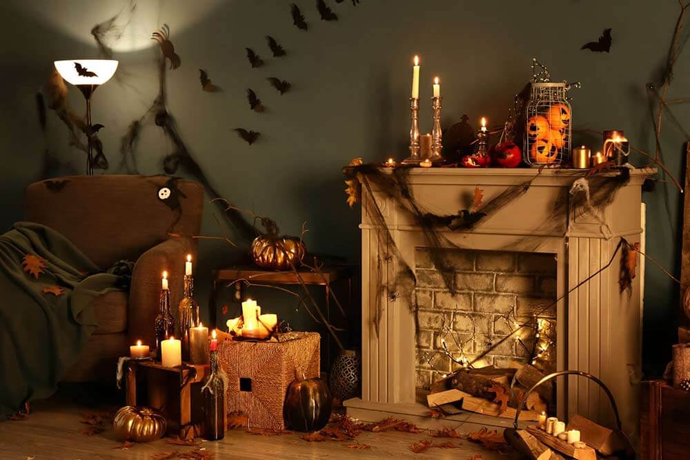 25 idées de décoration Halloween pour la porte d'entrée – blog BUT