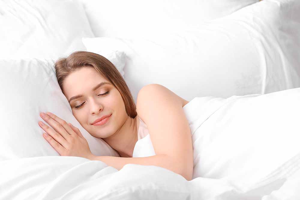 Woman sleeping