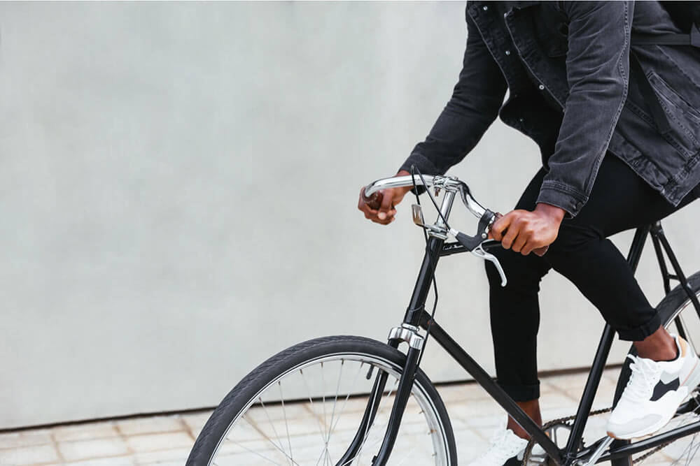 Sharing the road with bikes