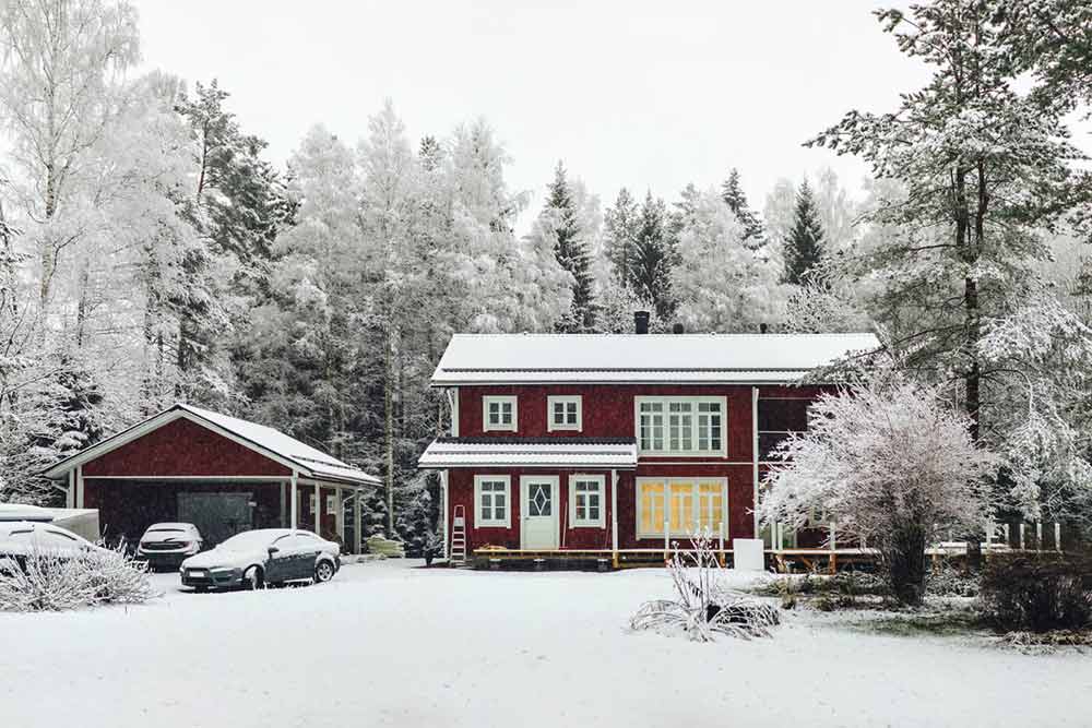 Winterizing cottage