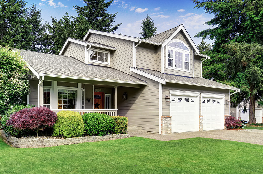 A suburban home