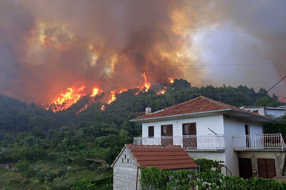 Wildfire in Canada