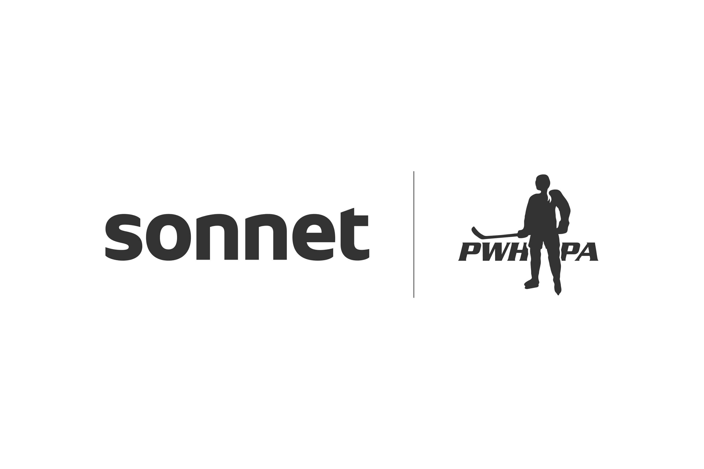 Sonnet x PWHPA logo