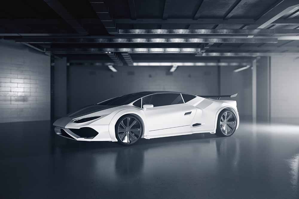 Une voiture de luxe