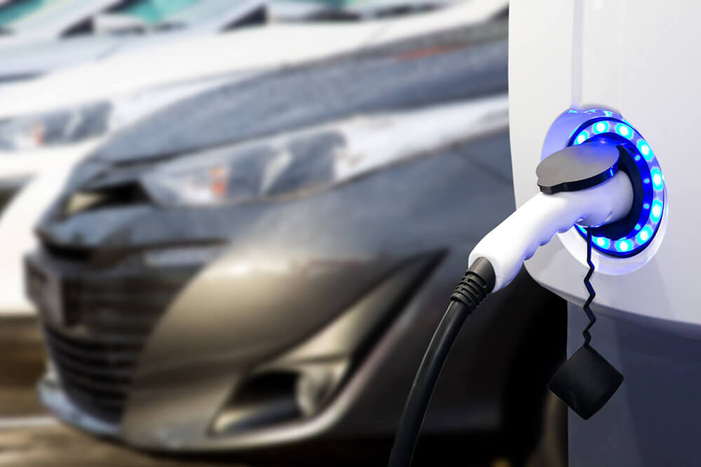 Hybrid car charging