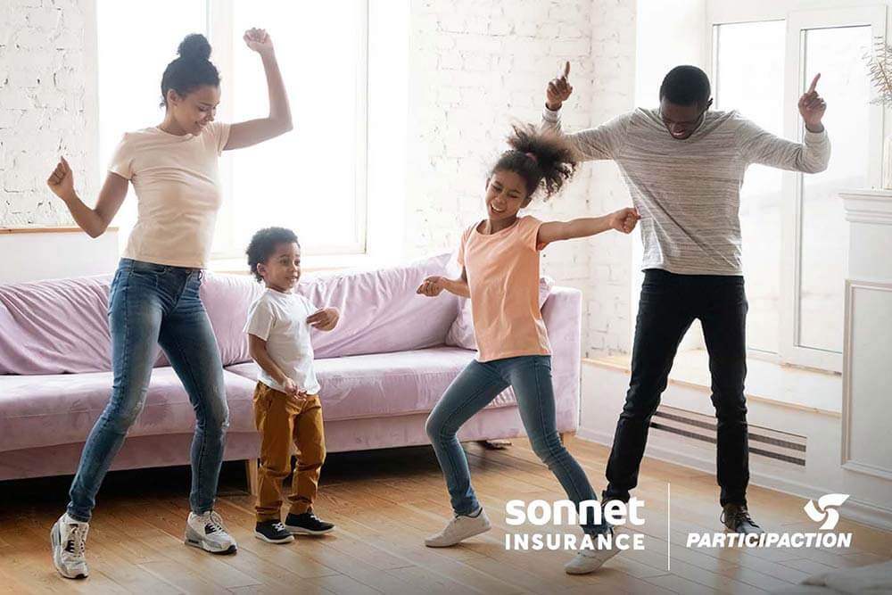 Family having fun